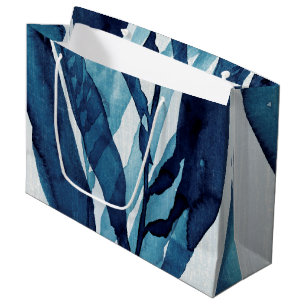 Blue Drift I Large Gift Bag