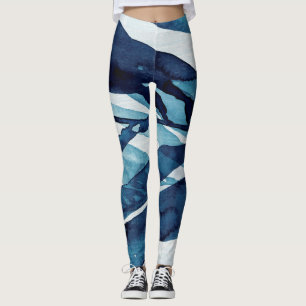 Blue Drift I Leggings