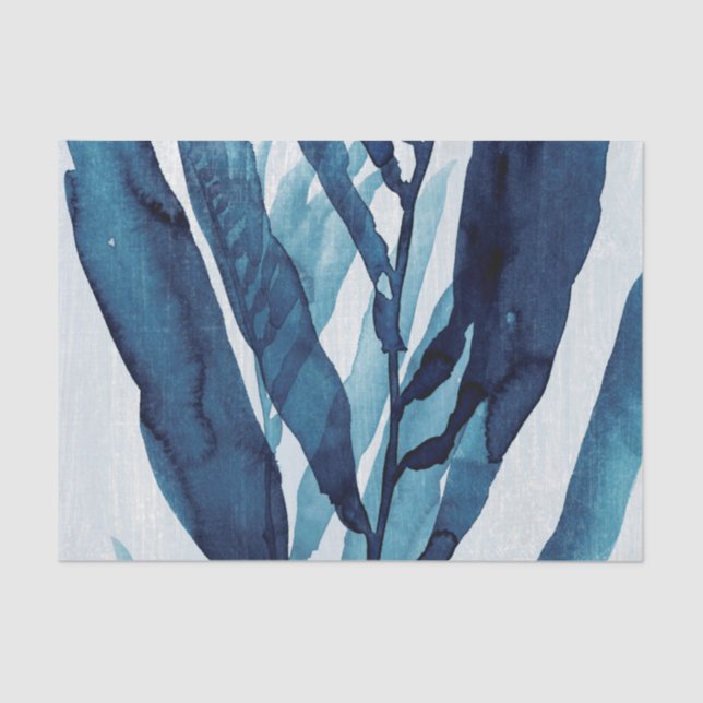 Blue Drift I Tissue Paper (Front)