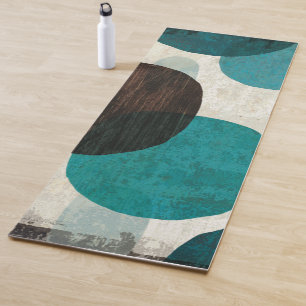 Blue Drips Yoga Mat