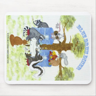 Blue Drum Diner Mousepad