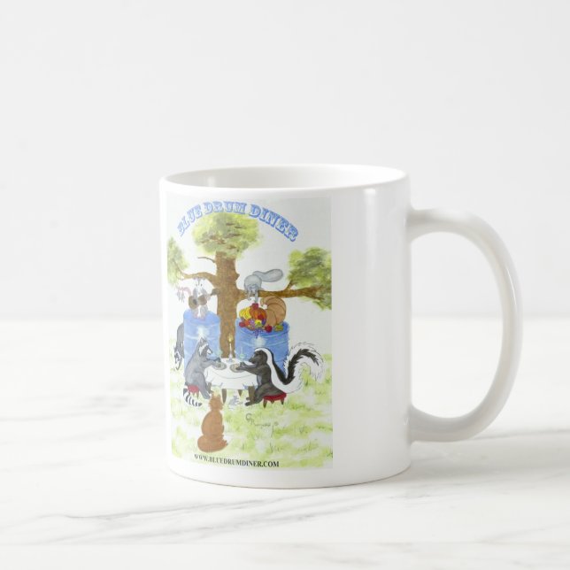 Blue Drum Diner Mug (Right)