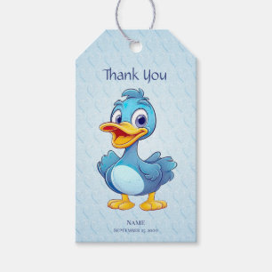 Blue Duck Gift Tag