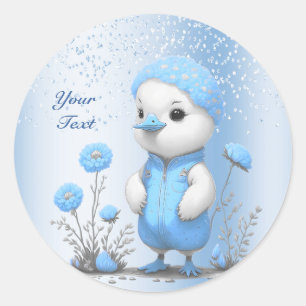 Blue Duck Sticker