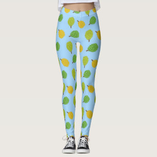 blue durians leggings