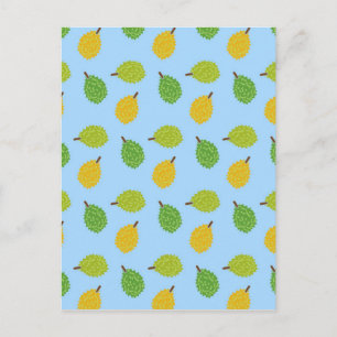 blue durians postcard