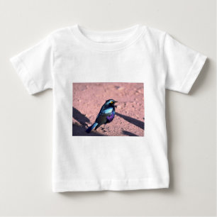 Blue-Eared Glossy Starling Baby T-Shirt