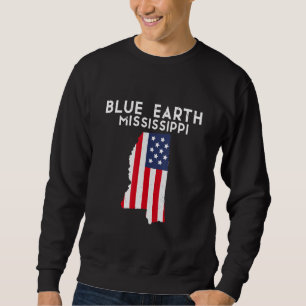 Blue Earth Minnesota USA State America Travel Minn Sweatshirt