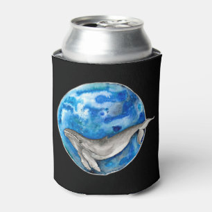 Blue Earth Whale Can Cooler