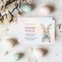 Blue Easter Bunny Lunch