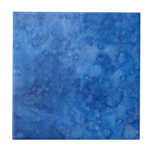 Blue Effervescence Ceramic Tile (Front)