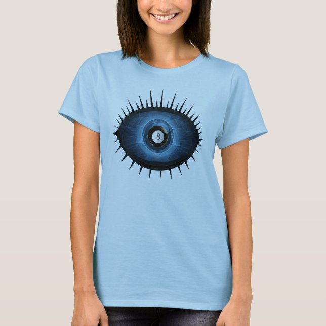 Blue Eightball Eye T-Shirt (Front)