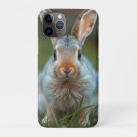"Blue Elegance: The Russian Bunny"