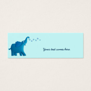 blue elephant heart