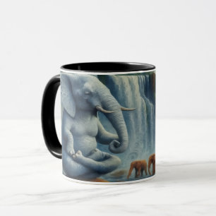 Blue Elephant  Mug