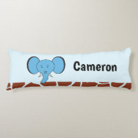 Blue Elephant Safari Jungle Personalised