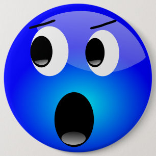 Blue Emoji Button