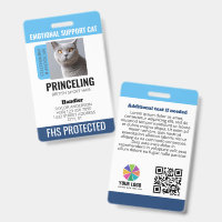 Blue Emotional Support Cat ID