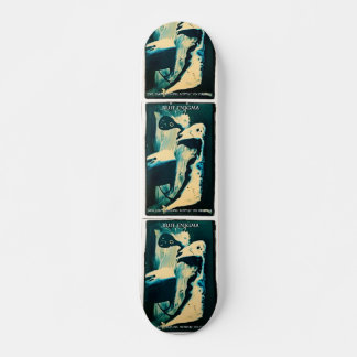 BLUE ENIGMA SKATEBOARD