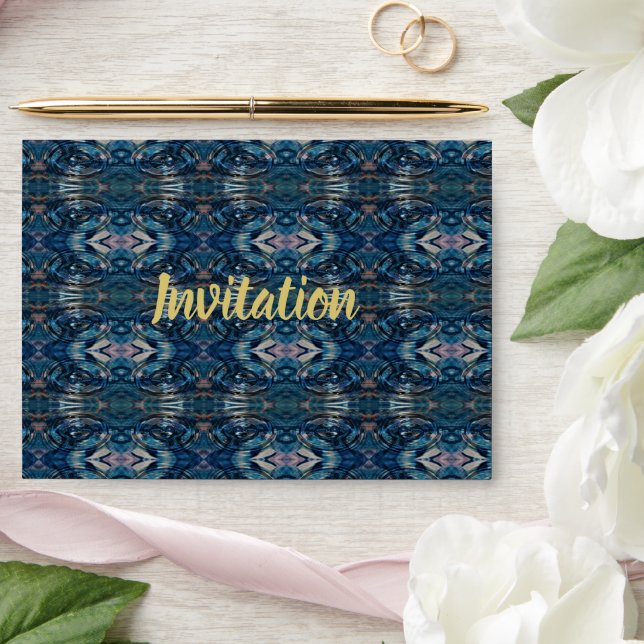 Blue Envelope by Poet Adiela Akoo - customise (Wedding)