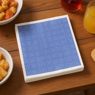 Blue Etchings  Napkin