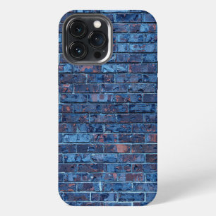 Blue Exposed Brick Cool iPhone 13 Pro Max Case
