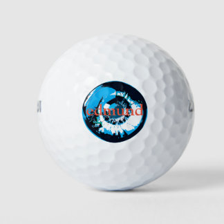 Blue Eye Ball Golf Ball