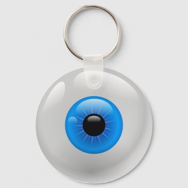 BLUE EYE BALL KEY RING (Front)