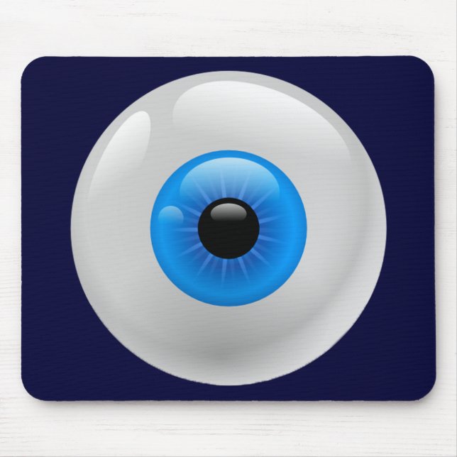 BLUE EYE BALL MOUSE PAD (Front)