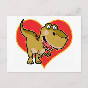 Blue eye Dino Postcard