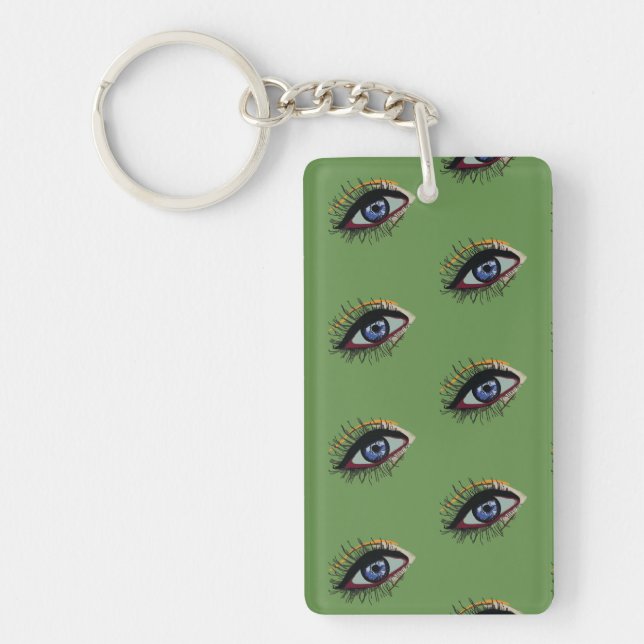 Blue Eye Keychain (Front)
