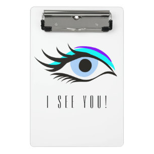 Blue eye  mini clipboard