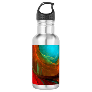 Blue Eye Modern Abstract Fine Art Cool Pattern #16 532 Ml Water Bottle