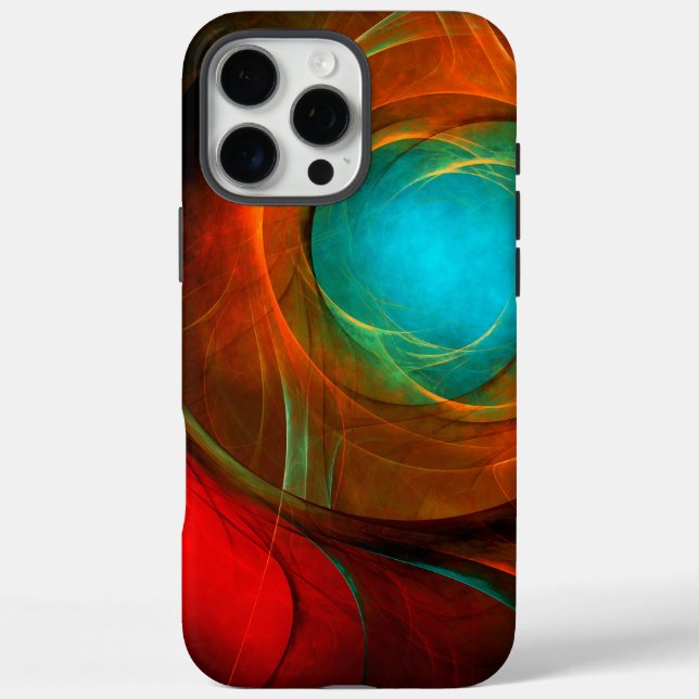 Blue Eye Modern Abstract Fine Art Cool Pattern #16 Case-Mate iPhone Case (Back)