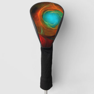 Blue Eye Modern Abstract Fine Art Cool Pattern #16 Golf Head Cover