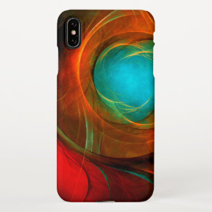 Blue Eye Modern Abstract Fine Art Cool Pattern #16 iPhone XS Max Case