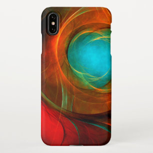 Blue Eye Modern Abstract Fine Art Cool Pattern #16 iPhone XS Max Case