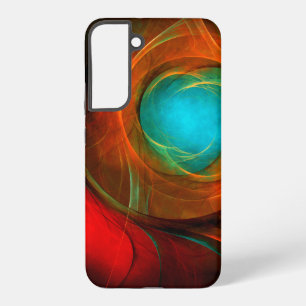 Blue Eye Modern Abstract Fine Art Cool Pattern #16 Samsung Galaxy Case