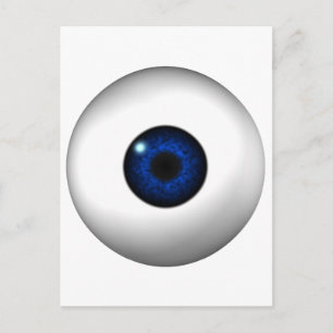 blue eye postcard