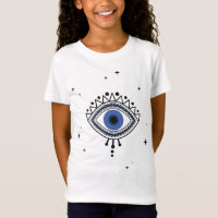 Blue eye protection magic symbol good energy