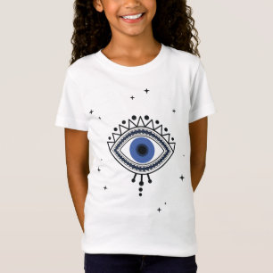 Blue eye protection magic symbol good energy T-Shirt