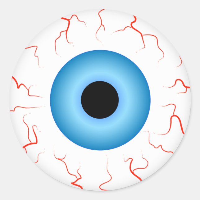Blue Eye Sticker (Front)