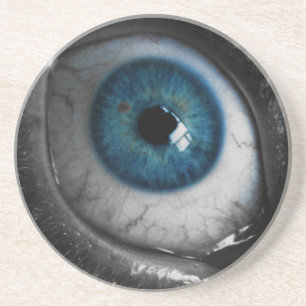 Blue Eyeball Coaster