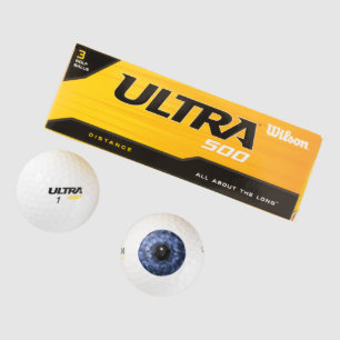 Blue Eyeball Golf Balls