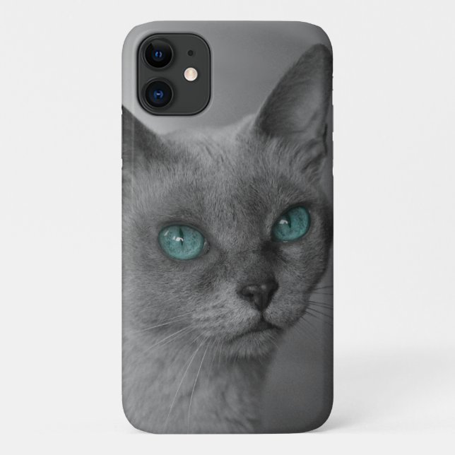 Blue Eyed Cat Case-Mate Samsung Galaxy Case (Back)
