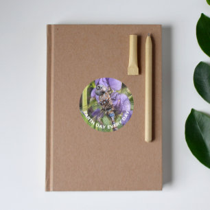 Blue-Eyed Darner Dragonfly Earth Day Classic Round Sticker