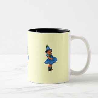 Blue-eyed Flax Two-Tone Coffee Mug