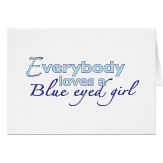 Blue Eyed Girl