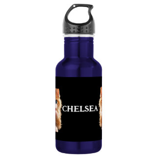 Blue-Eyed Paw licking Kitten 532 Ml Water Bottle