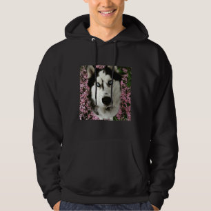 Blue Eyed Siberian Husky Hoodie